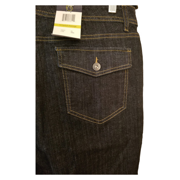 Gloria Vanderbilt Women's Jeans The Perfect Fit Size 14 (33/34W x 31L) Blue NWT - Picture 7 of 7